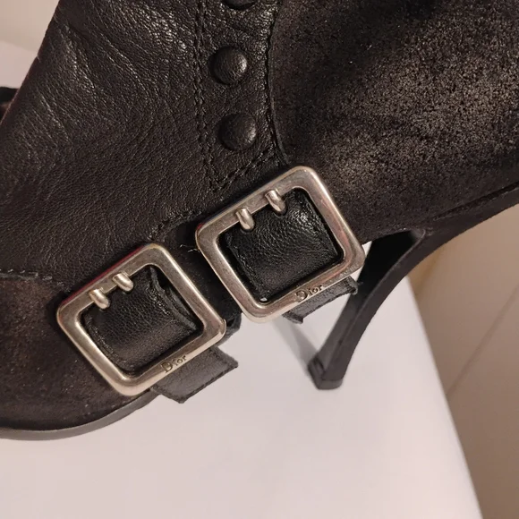 DIOR boots Peep Toe Luxury Boots Size 40